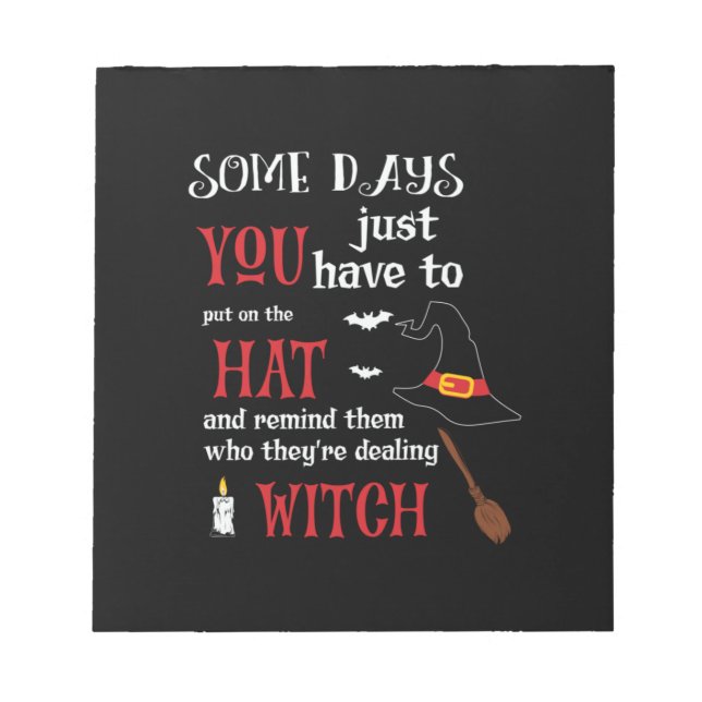 Bloco De Notas Halloween Alguns Dias Você Tem Que Aniversário (Frente)