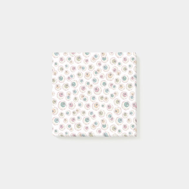 Bloco De Notas Halloween Eyebolas (Frente)