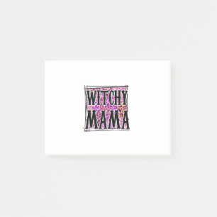 Bloco De Notas Halloween Leopard Witchy Mama Aniversário