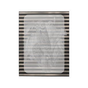 Bloco De Notas Halloween Vintage Ephamera Owl Family