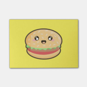 Bloco De Notas Hamburger de Kawaii