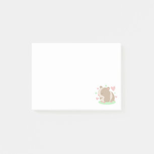 Bloco De Notas Hamster Bonito