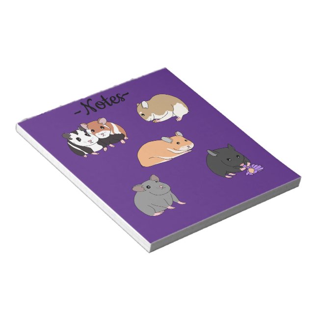 Bloco De Notas Hamsters  (Inclinado)