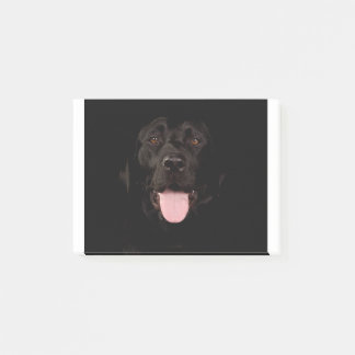 Bloco De Notas Happy Black Labrador