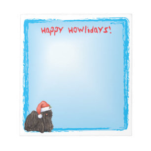 Bloco De Notas Happy Howlidays Puli