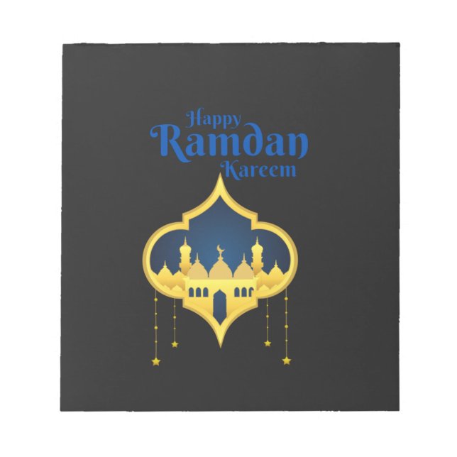 Bloco De Notas Happy Ramadan Kareem 2022 (Frente)