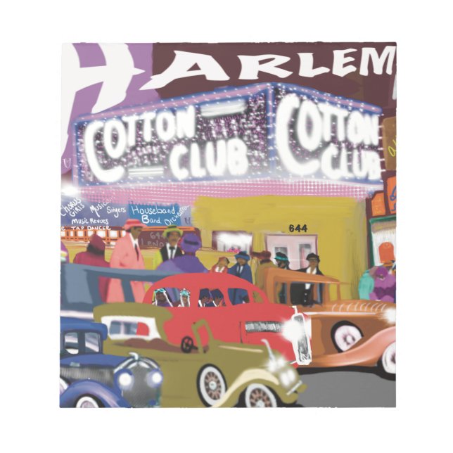 Bloco de notas Harlem Roaring 20!s (Frente)