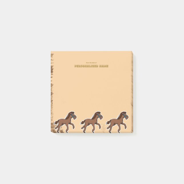 Bloco De Notas Harry Horse Rustic - 1 (Frente)