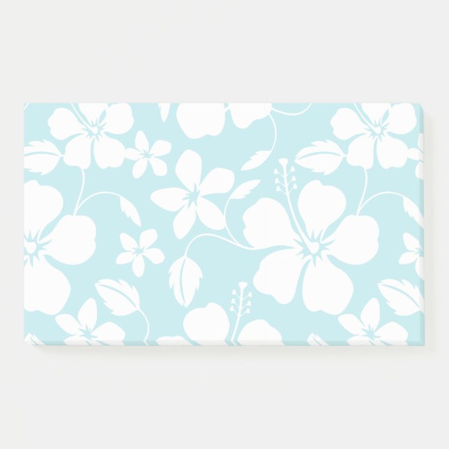 BLOCO DE NOTAS HAWAIIAN HULA (HIBISCUS) TEAL (Frente)