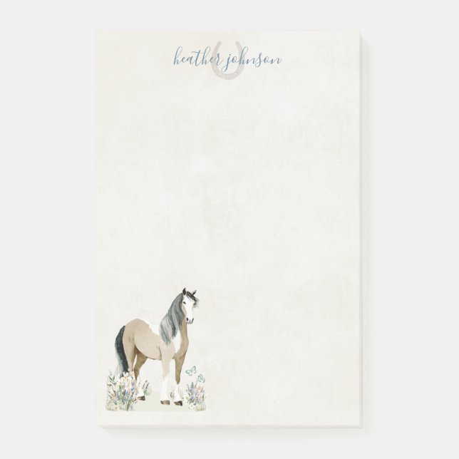 Bloco De Notas Hearthlight Notes Prado & Mane Notas (Frente)