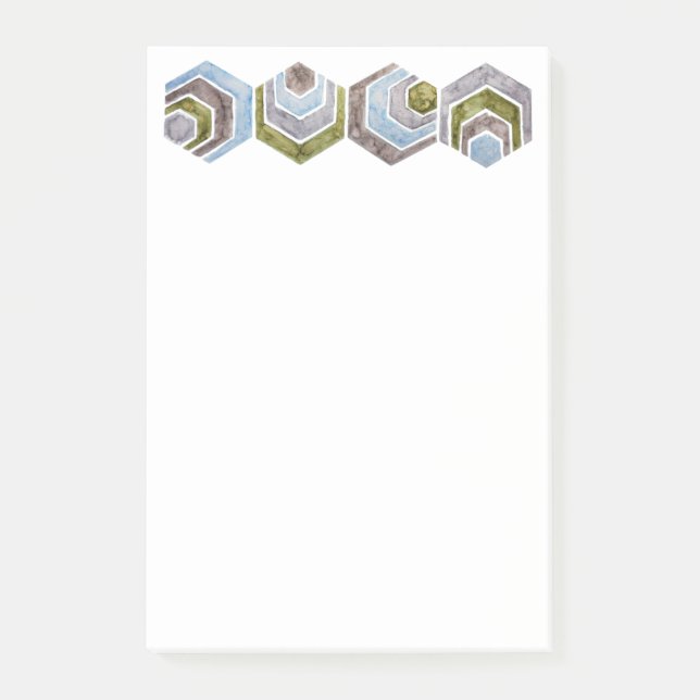 Bloco De Notas Hexágono Graduado (Frente)