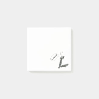 Bloco De Notas Hi there Praying Mantis