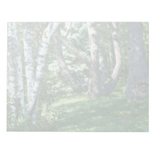 Bloco De Notas Hillside Trees