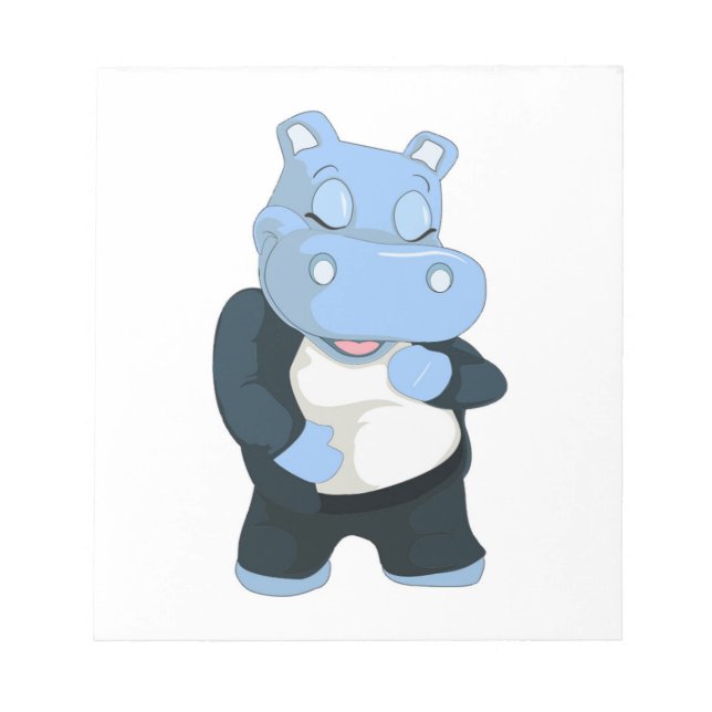 BLOCO DE NOTAS HIPPO AZUTO (Frente)