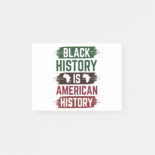 Bloco De Notas História Negra é História Americana