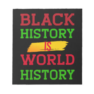 Bloco De Notas História Negra É História Mundial (2)