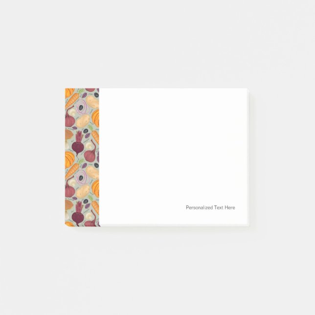 Bloco De Notas Historial dos produtos hortícolas frescos (Frente)