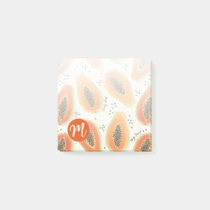 Bloco De Notas Hiya Papaya Pattern