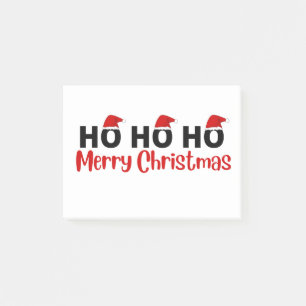 Bloco De Notas ho ho ho ho feliz natal