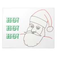 Ho! Ho! Ho! Papais noeis com folhas de cores em no