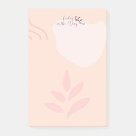 Bloco De Notas Hoje é o dia