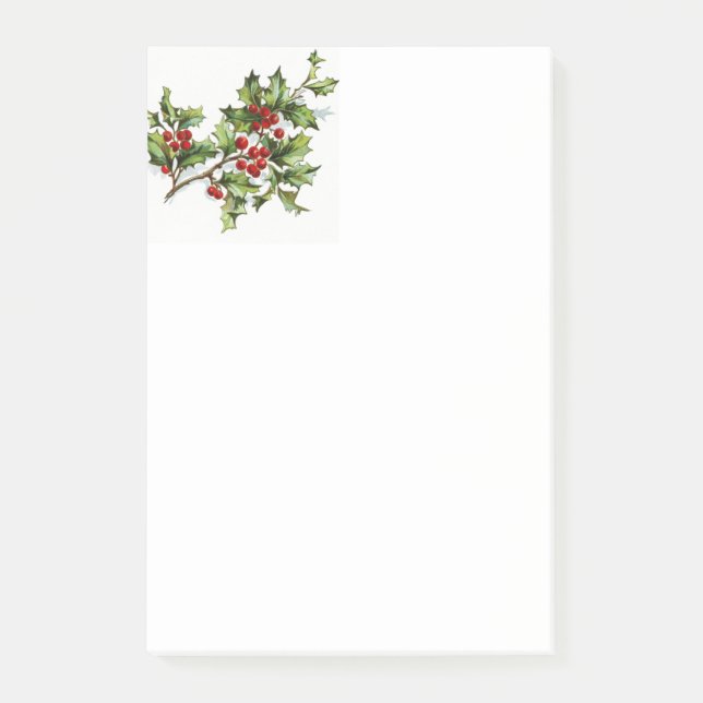 Bloco De Notas HollyBerries_001 (Frente)