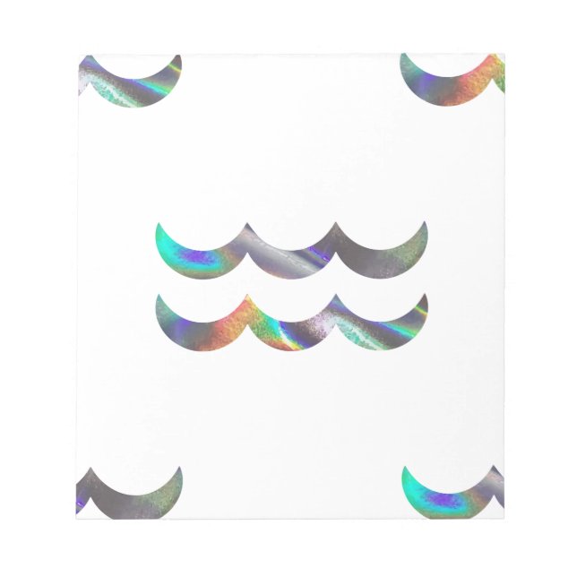 Bloco De Notas hologram Aquarius (Frente)