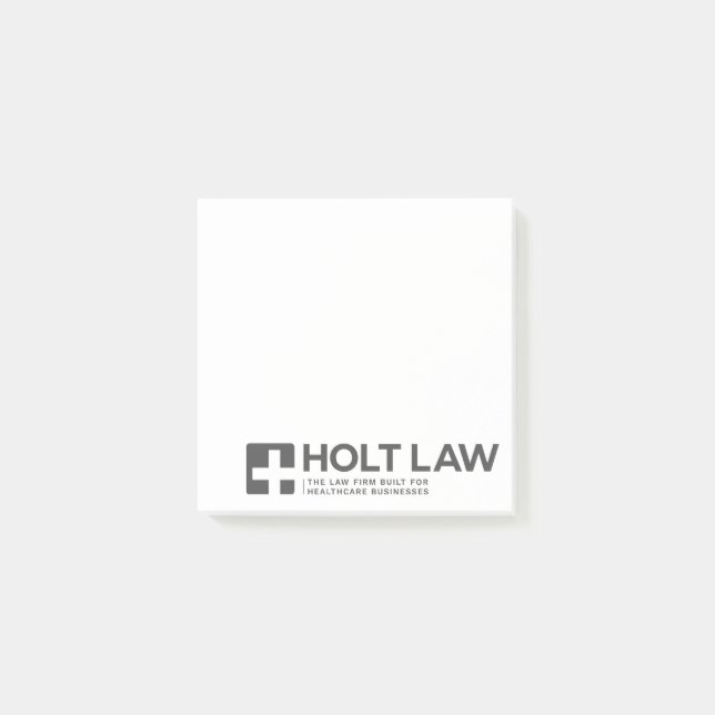 Bloco De Notas Holt Law (Frente)