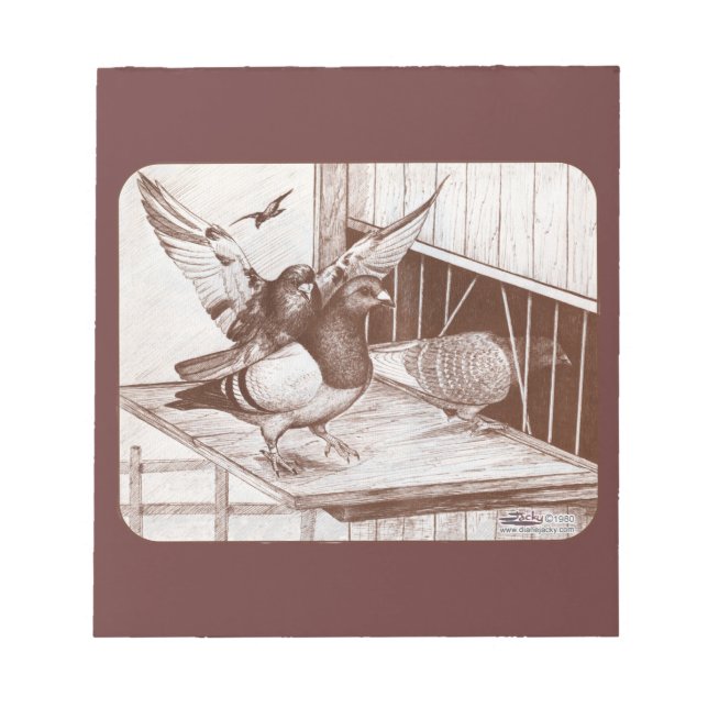 Bloco De Notas Homens em Chamada (Frente)