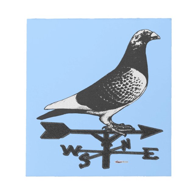 Bloco De Notas Homer da Corrida: Weathervane Homer (Frente)
