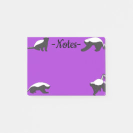 Bloco De Notas Honey Badgers