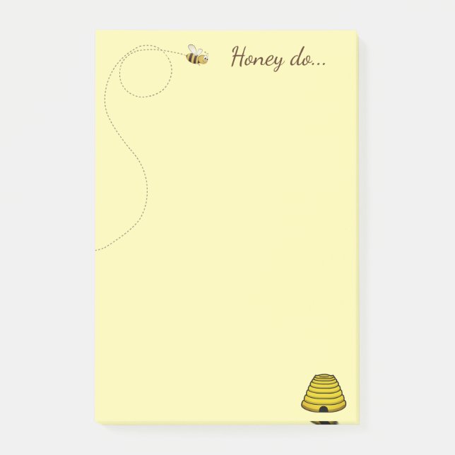 Bloco De Notas Honey Do (Frente)