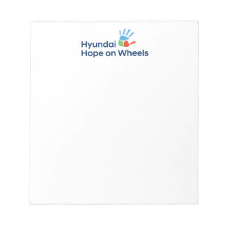 Bloco De Notas Hope on Wheels Notepad