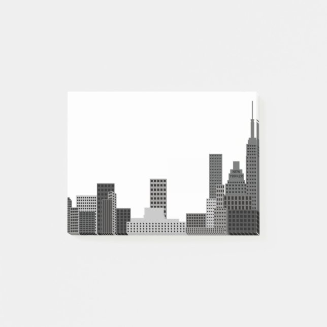 Bloco De Notas Horizonte de Nova York (Frente)
