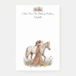 Bloco De Notas Horse Lover Gift Stationery