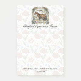 Bloco De Notas Horse Lover Gift Stationery  