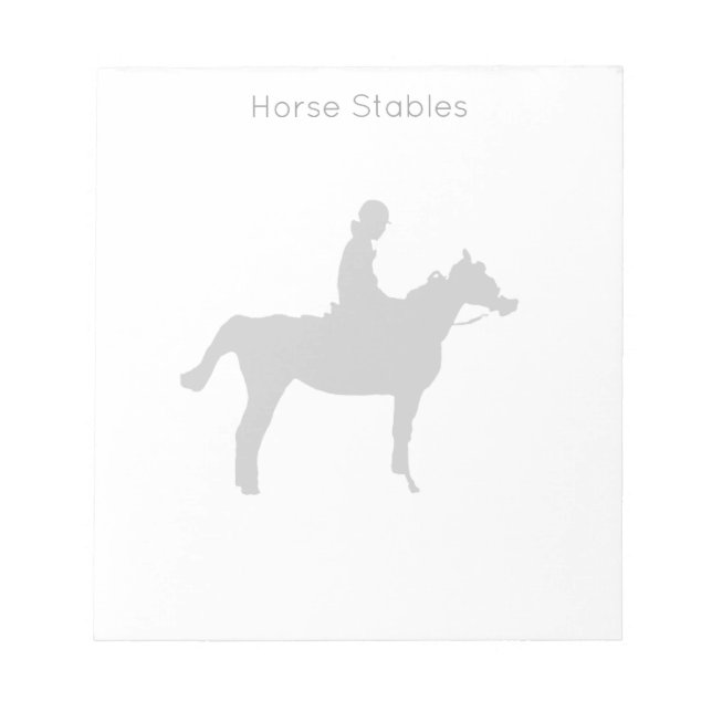Bloco De Notas Horse Pro Small (Frente)
