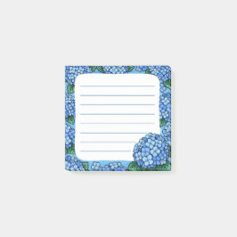 Bloco De Notas Hortênsias