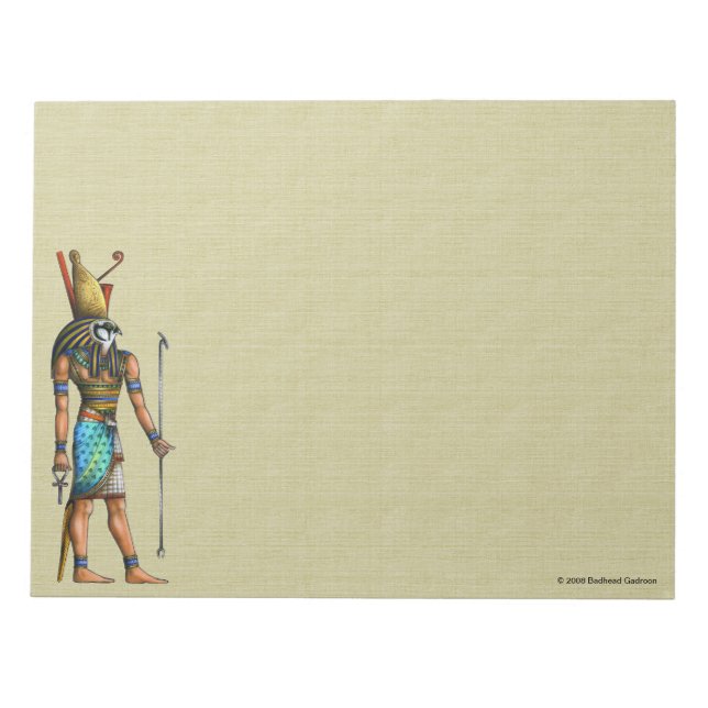 Bloco De Notas Horus Notepad Large (Frente)