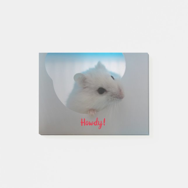 Bloco De Notas Howdy Hamster (Frente)