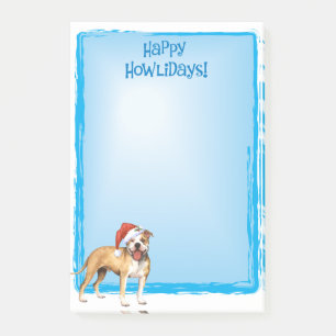 Bloco De Notas Howlidays feliz APBT