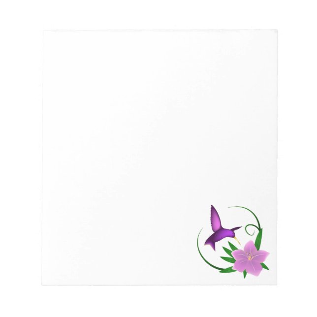 Bloco de notas 'Hummingbird' (Frente)