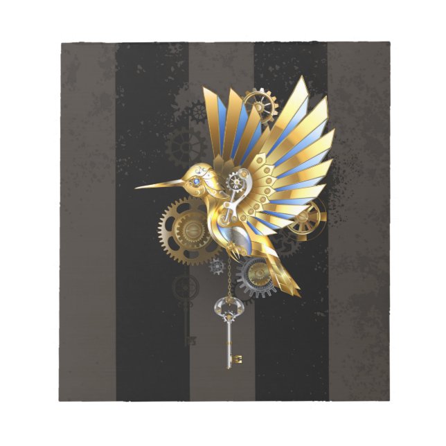 Bloco De Notas Hummingbird mecânico (Frente)