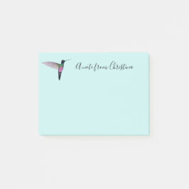 Bloco De Notas Hummingbird Personalizado