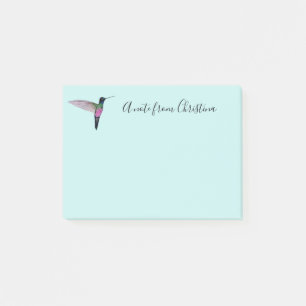 Bloco De Notas Hummingbird Personalizado