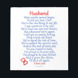 Bloco De Notas Husband Love<br><div class="desc">Show your Husband how much you care with this sentimental poem on many gifts. This poem is also included in the new adult coloring book: Color-A-Gift,  by Niki Alling.</div>