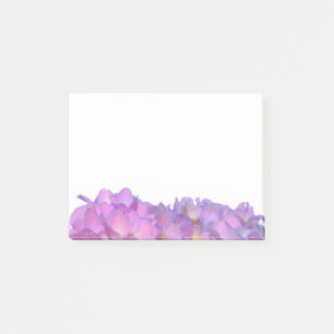 Bloco De Notas Hydrangeas Rosa e Azul