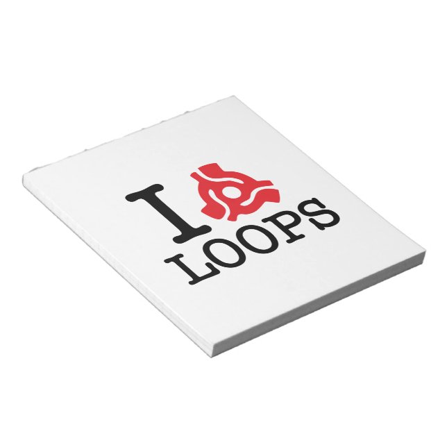 Bloco De Notas I 45 Loops de adaptador (Inclinado)