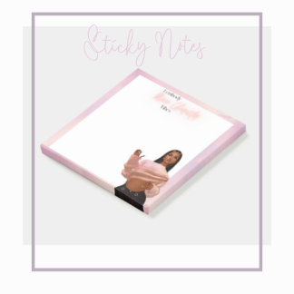 Bloco De Notas "I Embody Main Character Vibes - Personalizado 3"x