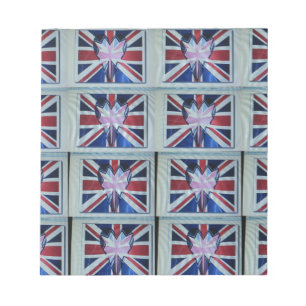 Bloco De Notas I Love England Art Impressão